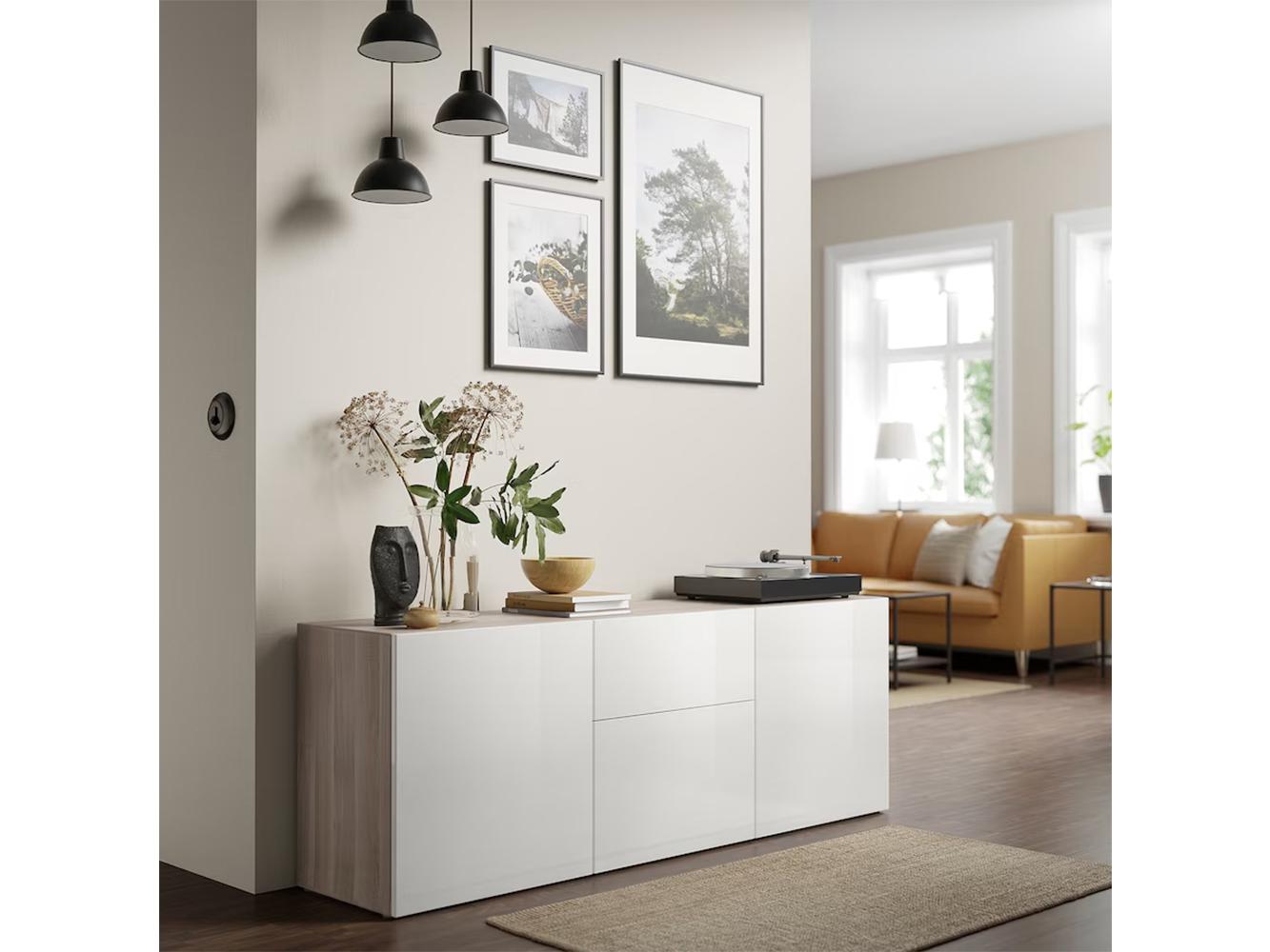 Беста 117 beige white ИКЕА (IKEA) изображение товара