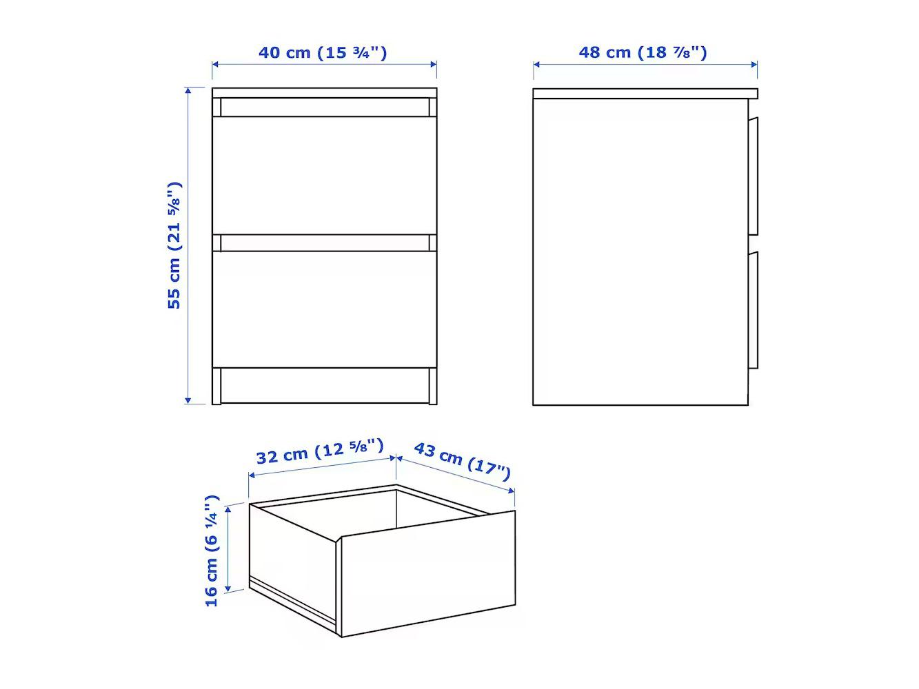 Мальм 113 white ИКЕА (IKEA) изображение товара