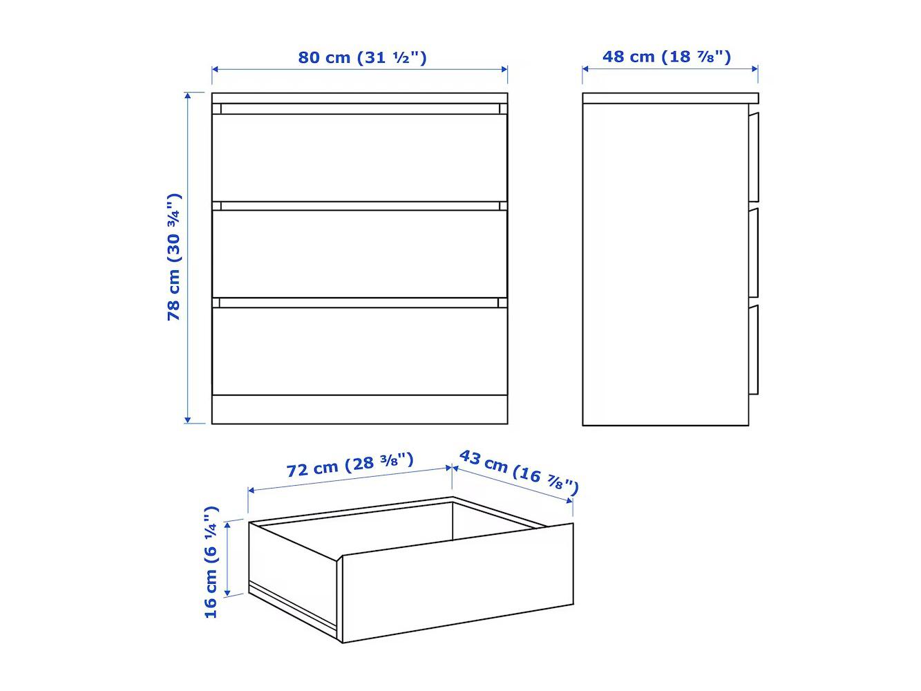 Мальм 17 beige ИКЕА (IKEA) изображение товара