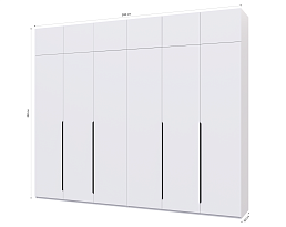 Изображение товара Пакс Альхейм 26 white (black) ИКЕА (IKEA) на сайте bintaga.ru