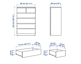 Изображение товара Мальм 26 black ИКЕА (IKEA) на сайте bintaga.ru