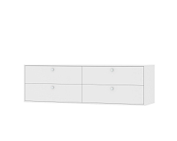 Изображение товара Каллакс KALLAX 113 white ИКЕА (IKEA) на сайте bintaga.ru